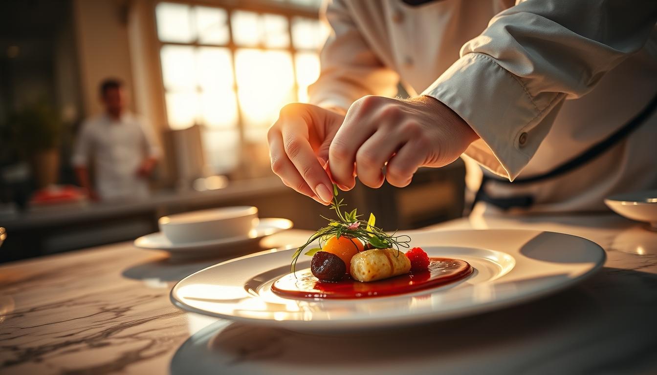 Fresh seasonal cooking dish